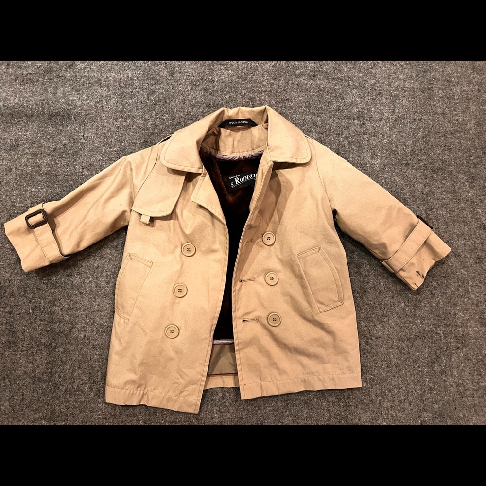 S. Rothschild Trench Coat size 3T